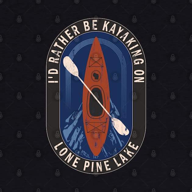 Id Rather Be Kayaking On Lone Pine Lake in Wisconsin by BirdsEyeWorks